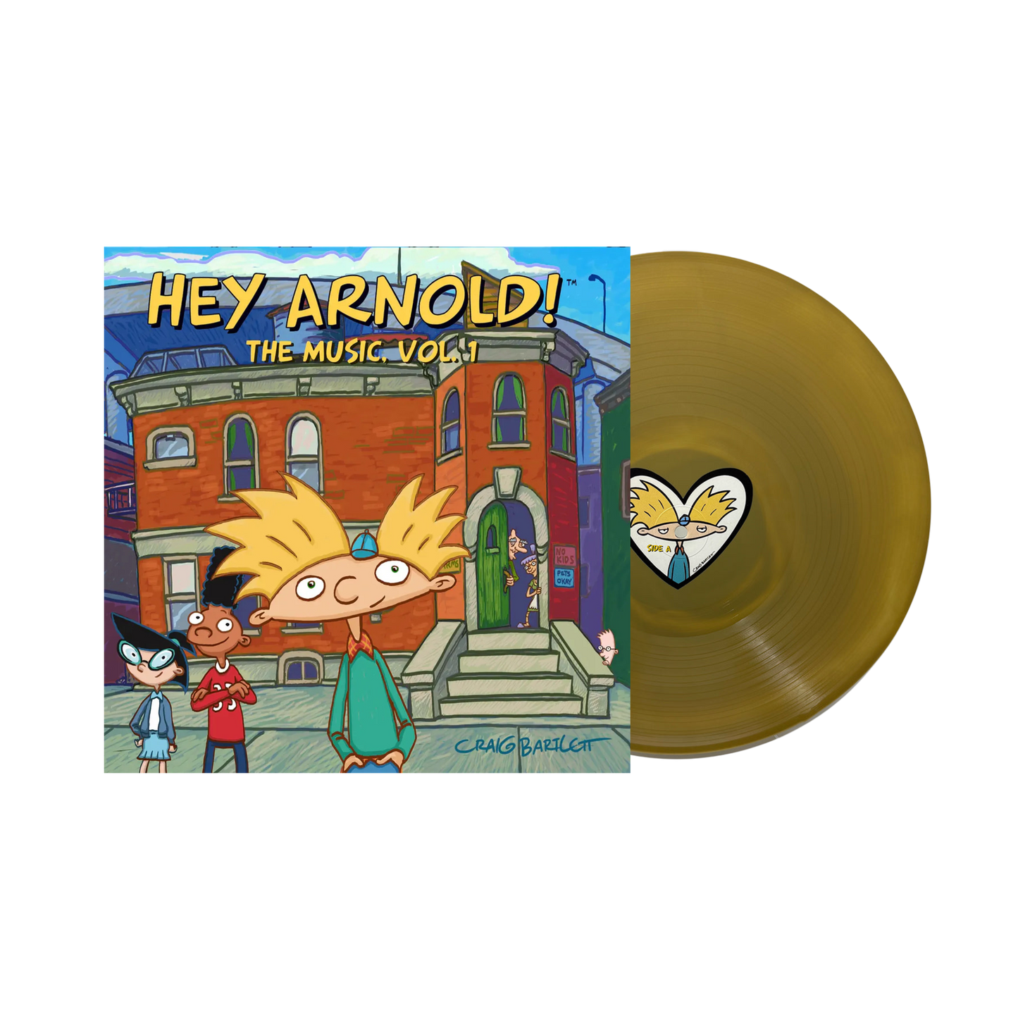 VINILO JIM LANG - HEY ARNOLD! - THE MUSIC VOL.1
