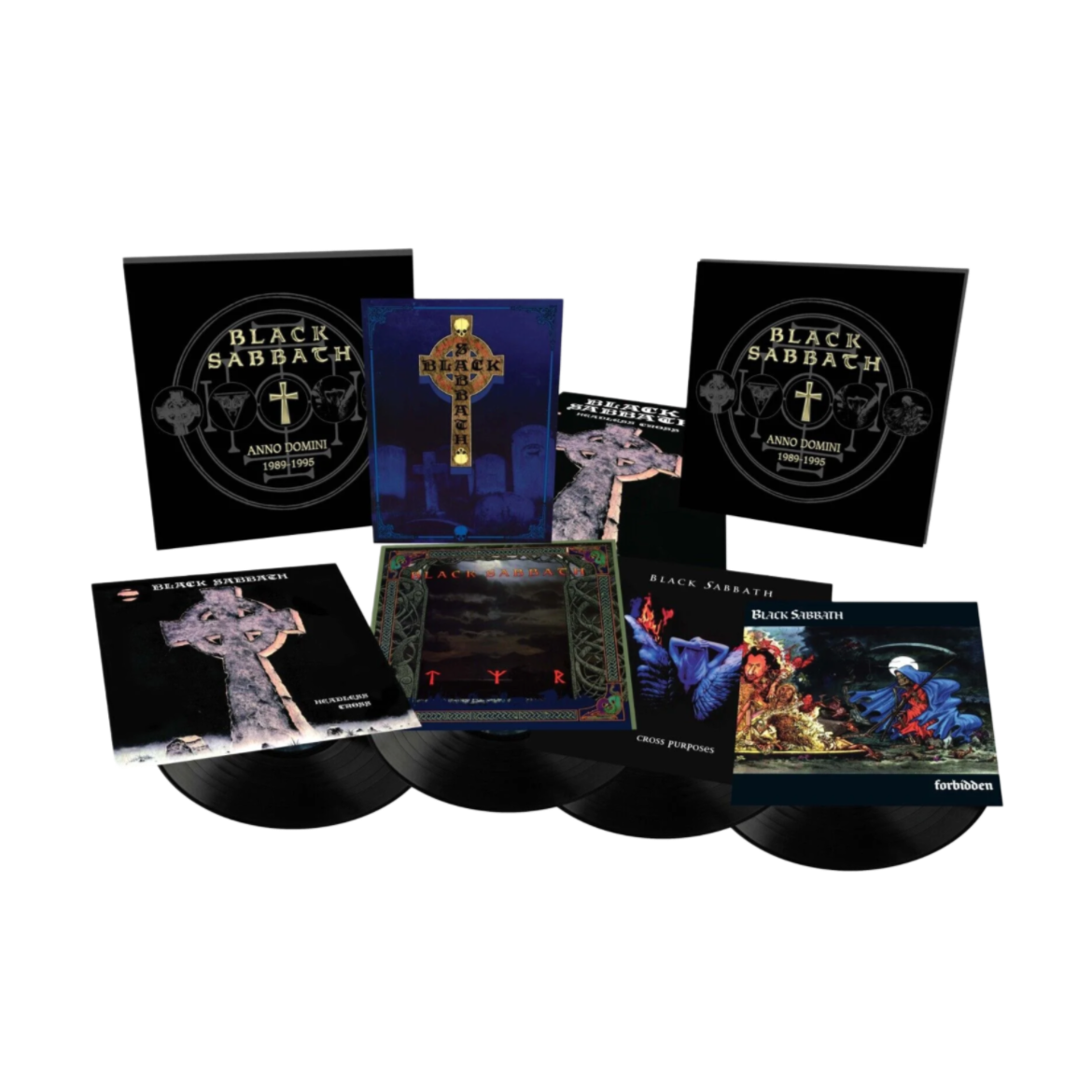 BOXSET BLACK SABBATH - ANNO DOMINI 1989-1995 (4 LP) – Thrillscl