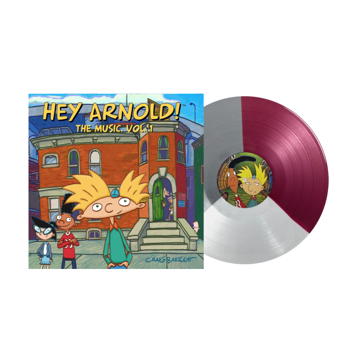 VINILO JIM LANG - HEY ARNOLD! - THE MUSIC VOL.1