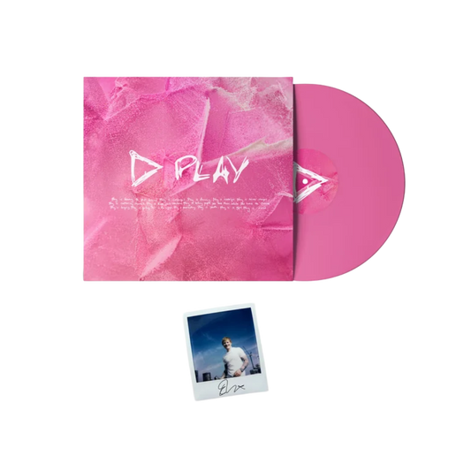 VINILO ED SHEERAN - PLAY (PINK VINYL/SIGNED POLAROID)