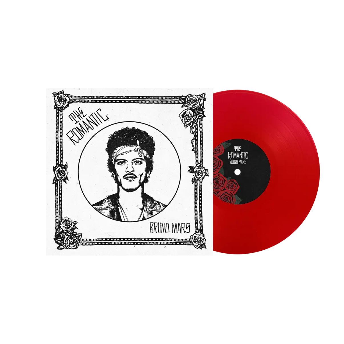 VINILO BRUNO MARS - THE ROMANTIC (TRANSLUCENT RED VINYL)