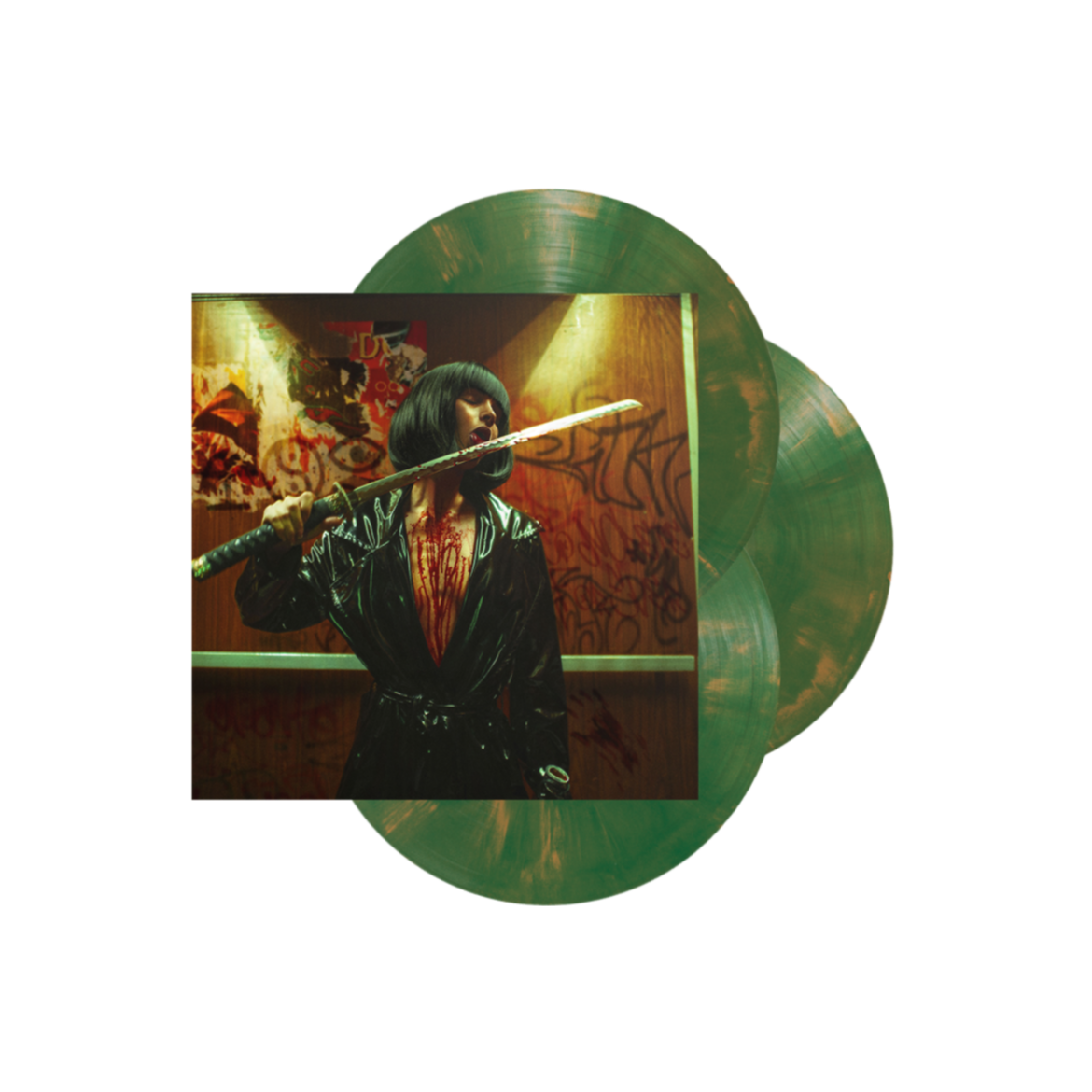 VINILO BAD OMENS - CONCRETE JUNGLE (THE OST) (GREEN/ORANGE MARBLE VINYL/3LP)