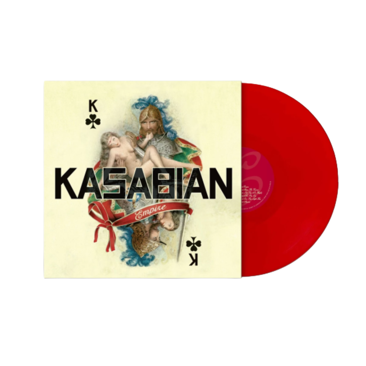 VINILO KASABIAN - EMPIRE (SOLID RED VINYL)