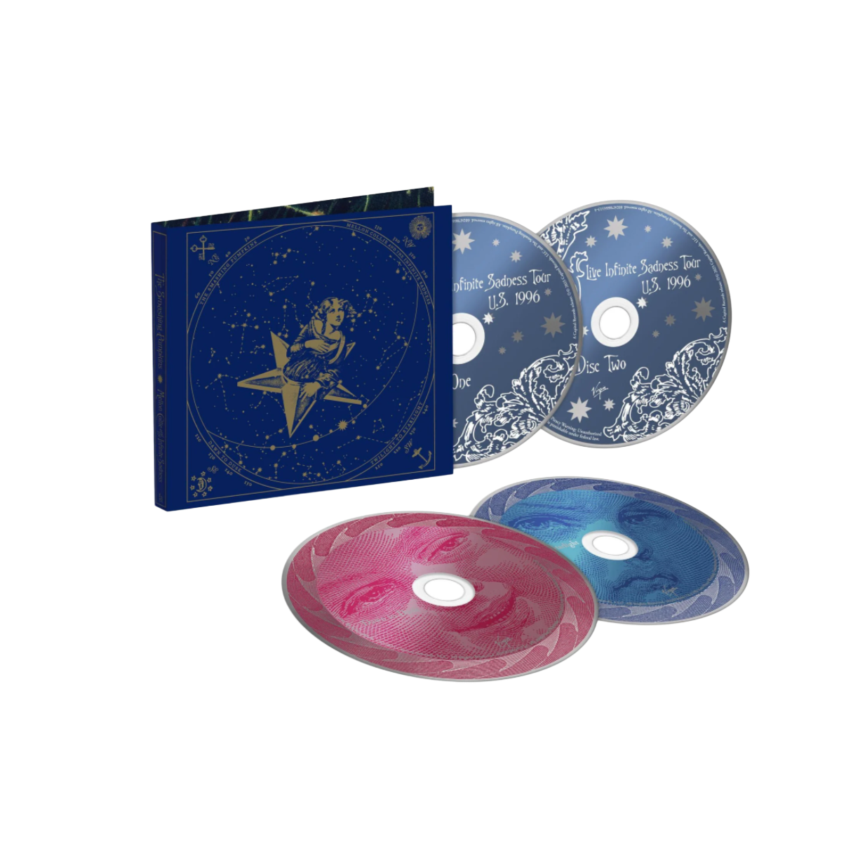 CD THE SMASHING PUMPKINS - MELLON COLLIE & THE INFINITE SADNESS (30TH ANNIVERSARY) (DELUXE EDITION/4CD)