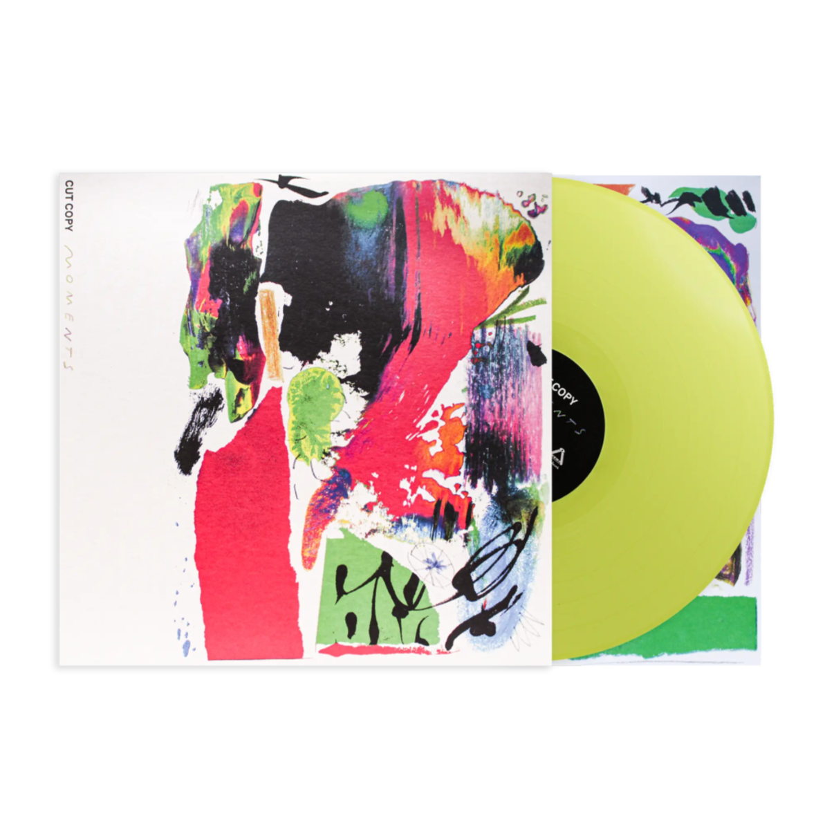 VINILO CUT COPY - MOMENTS (DELUXE/ LIGHT YELLOW OPAQUE VINYL)