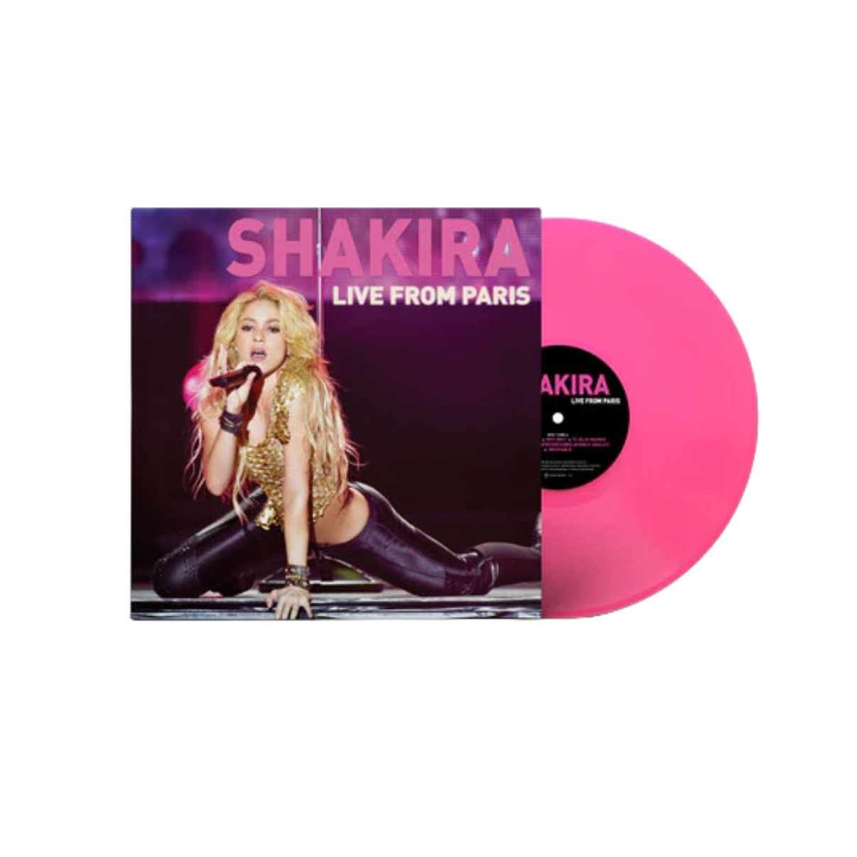 VINILO SHAKIRA - LIVE FROM PARIS (2LP/HOT PINK VINYL) (RSD)