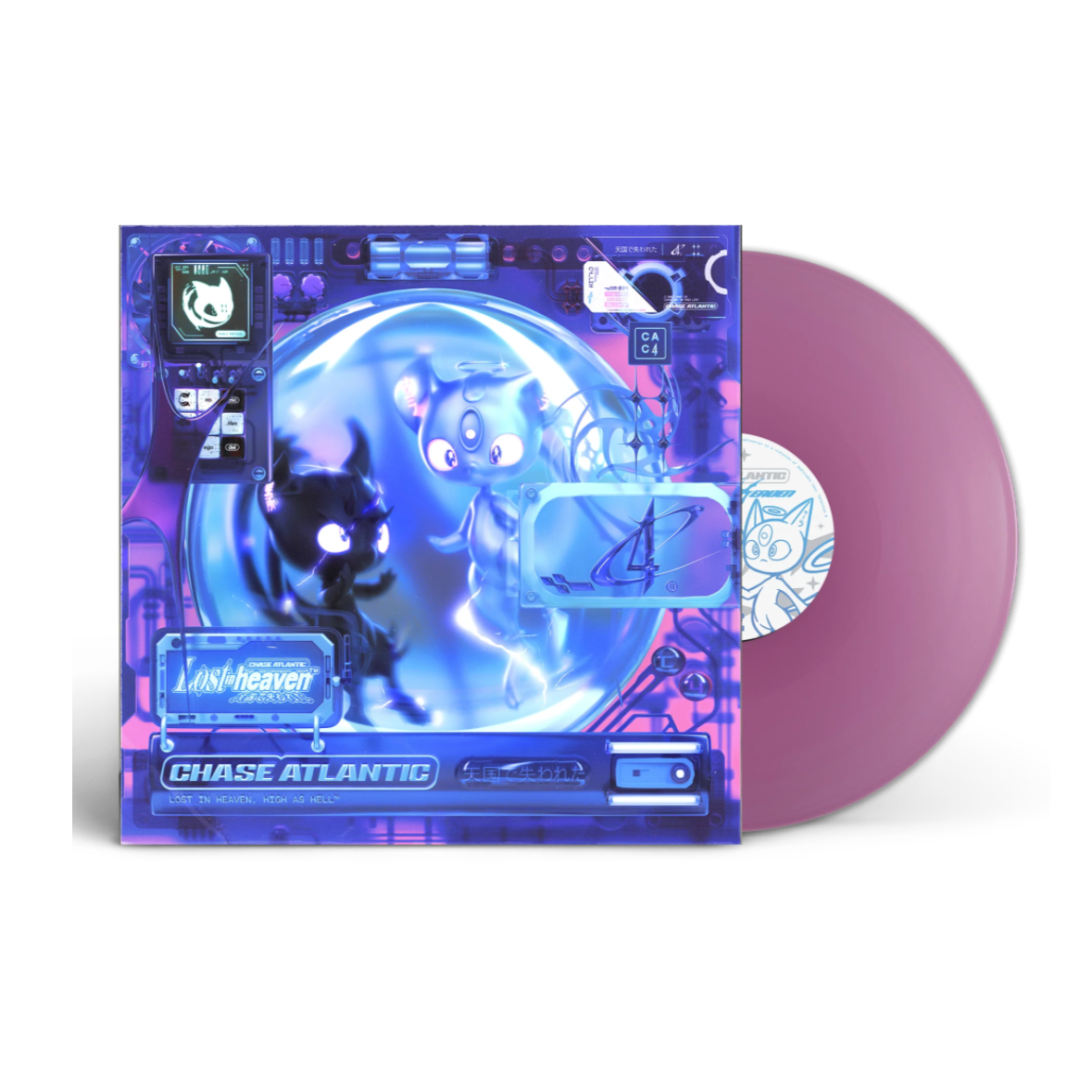 VINILO CHASE ATLANTIC - LOST IN HEAVEN (VIOLET VINYL)