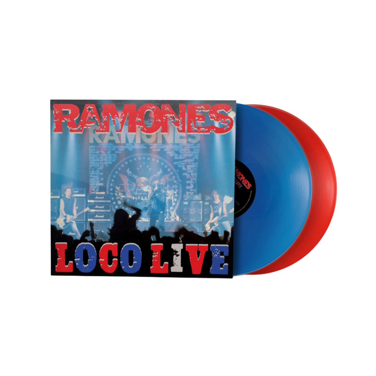 VINILO THE RAMONES - LOCO LIVE (2LP/BLUE & RED VINYL) (RSD)