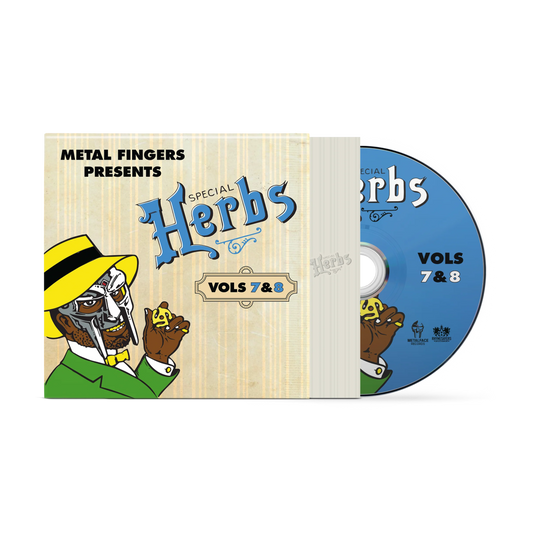 CD MF DOOM - METAL FINGERS PRESENTS: SPECIAL HERBS VOL. 7 & 8