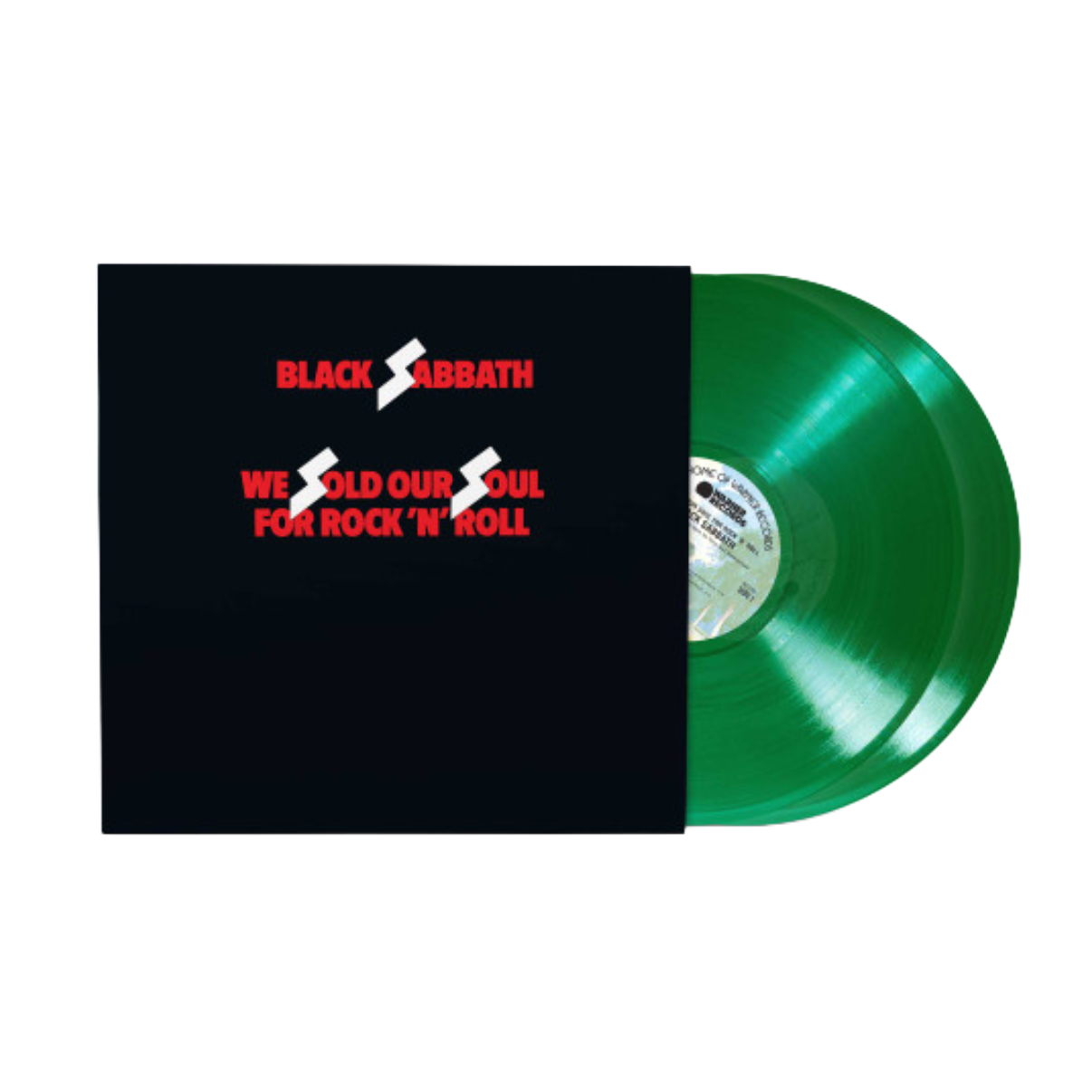 VINILO BLACK SABBATH - WE SOLD OUR SOUL FOR ROCK 'N' ROLL (2LP/TRANSLUCENT GREEN VINYL)