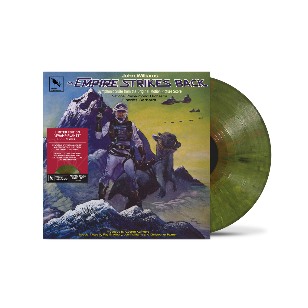 VINILO JOHN WILLIAMS - EMPIRE STRIKES BACK (OST) (GREEN ORANGE VINYL)