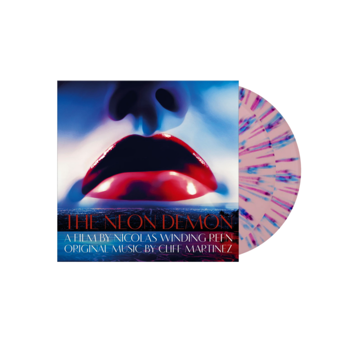 VINILO CLIFF MARTINEZ - THE NEON DEMON OST (PINK BLUE & PURPLE SPLATTER VINYL/2LP)