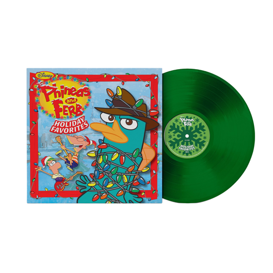 VINILO VARIOUS ARTISTS - PHINEAS & FERB: HOLIDAY FAVORITES (TRANSLUCENT EMERALD GREEN VINYL)