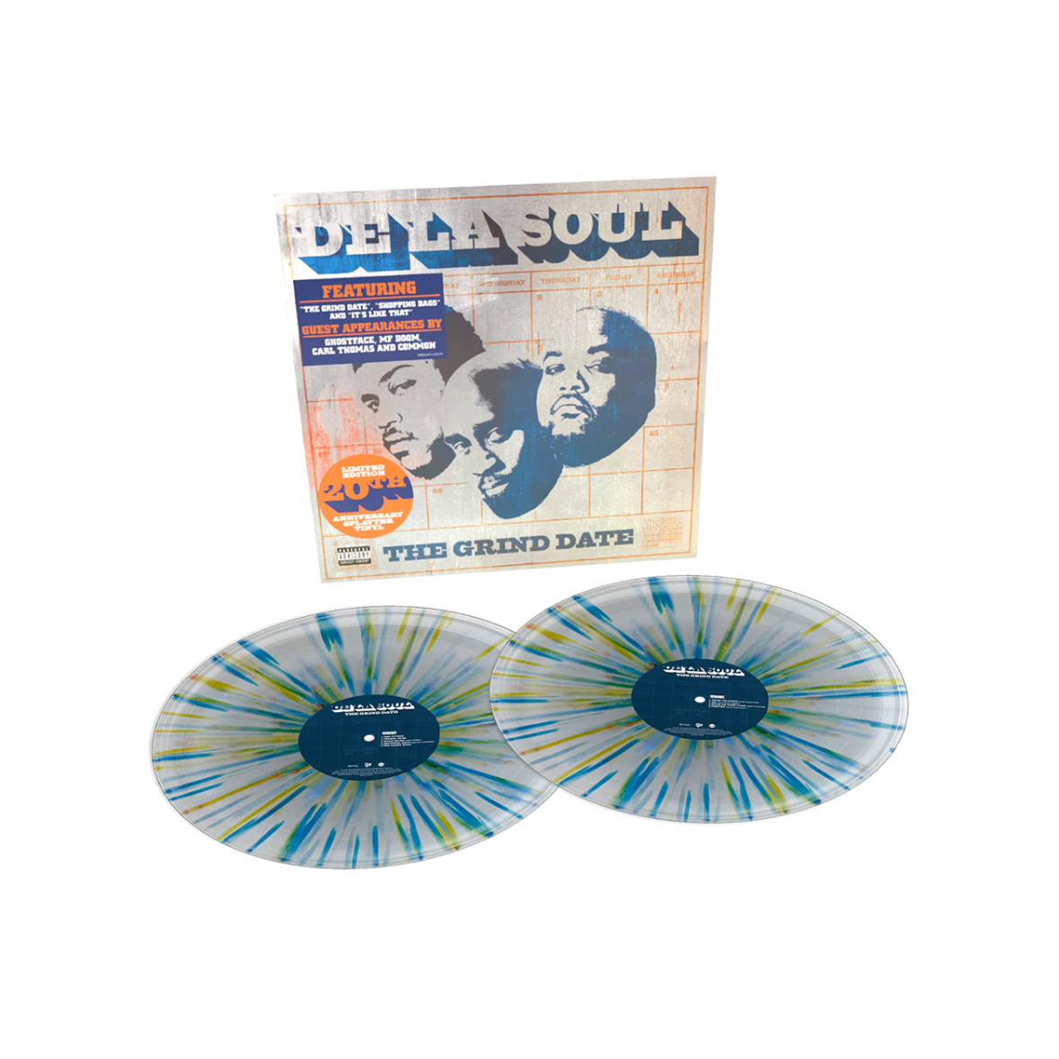 VINILO DE LA SOUL - GRIND DATE (20TH ANNIVERSARY/SPLATTER VINYL/2LP)