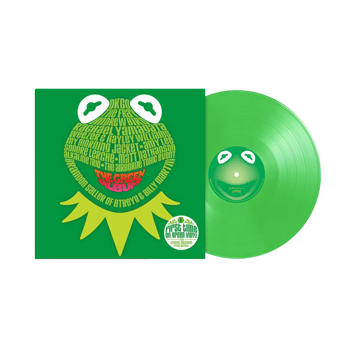 VINILO VARIOUS ARTISTS - THE MUPPETS: THE GREEN ALBUM (SPRING GREEN VINYL)
