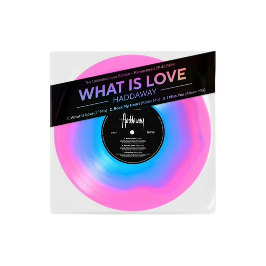 VINILO HADDAWAY - WHAT IS LOVE (THE ULTIMATE LOVE EDITION) (MULTICOLOR VINYL/EP)