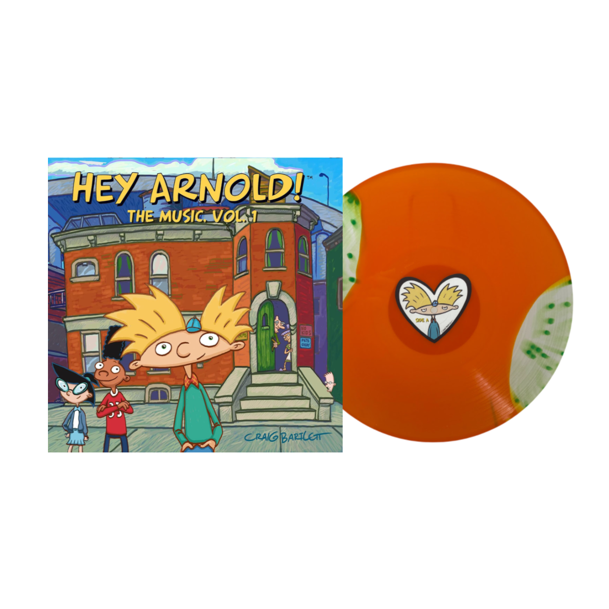 VINILO JIM LANG - HEY ARNOLD! - THE MUSIC VOL.1