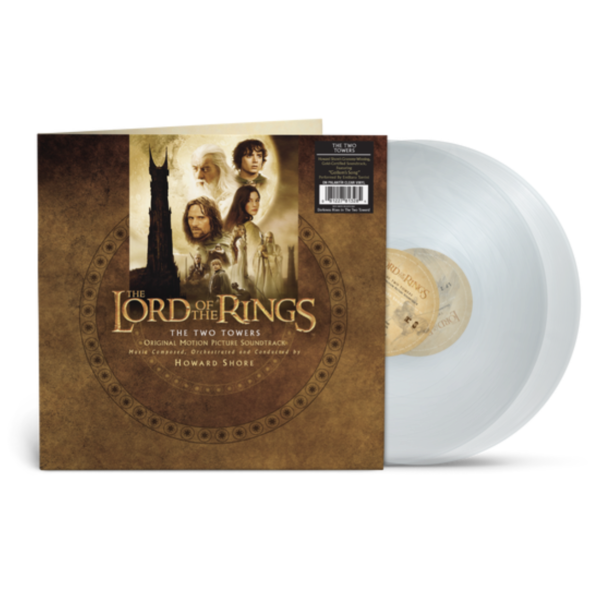 VINILO HOWARD SHORE - THE LORD OF THE RINGS: THE TWO TOWERS (OST) (2LP/PALANTIR CLEAR VINYL)