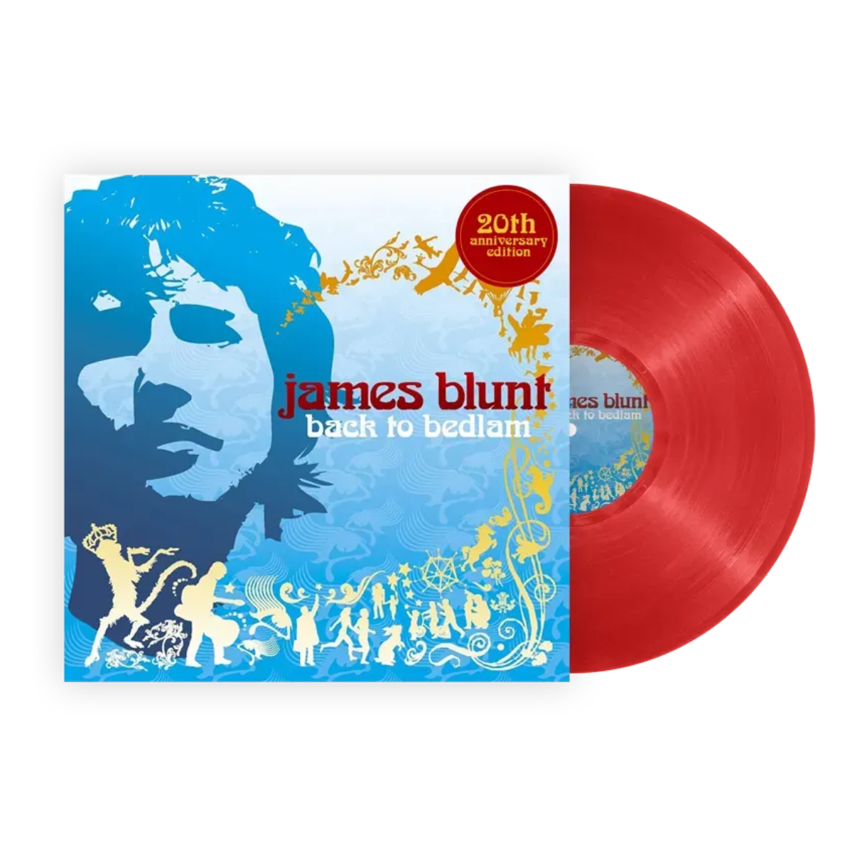VINILO JAMES BLUNT - BACK TO BEDLAM (RED VINYL/20TH ANNIVERSARY EDITION)