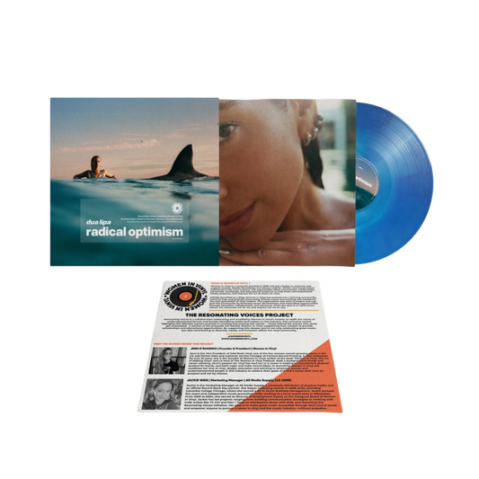 VINILO DUA LIPA - RADICAL OPTIMISM (GALAXY BLUE VINYL)