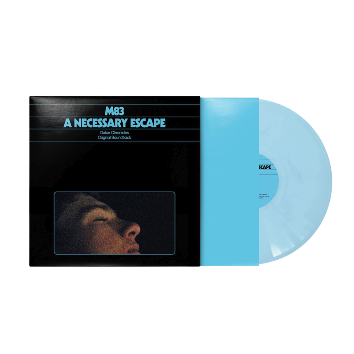 VINILO M83 - A NECESSARY ESCAPE - DAKAR CHRONICLES OST (BLUE VINYL)