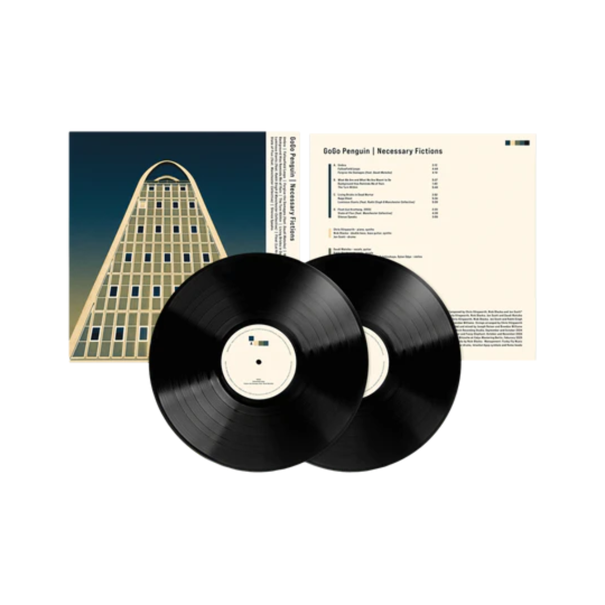 VINILO GOGO PENGUIN - NECESSARY FICTIONS (2LP)