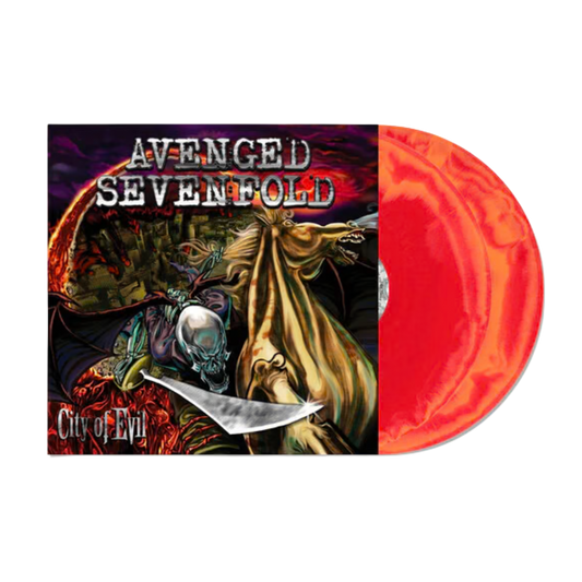 VINILOS AVENGED SEVENFOLD - CITY OF EVIL (ORANGE/RED VINYL/2LP)