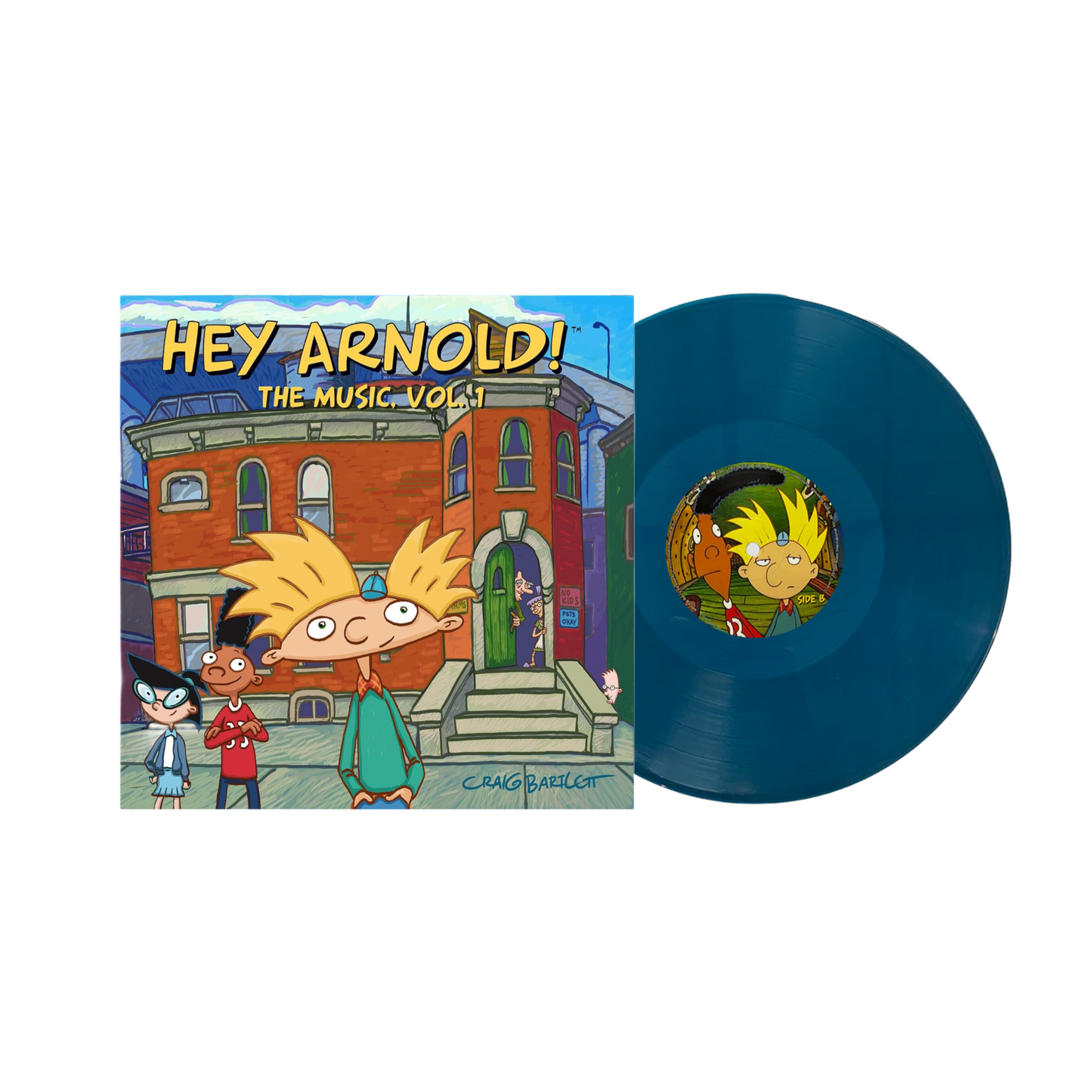 VINILO JIM LANG - HEY ARNOLD! - THE MUSIC VOL.1