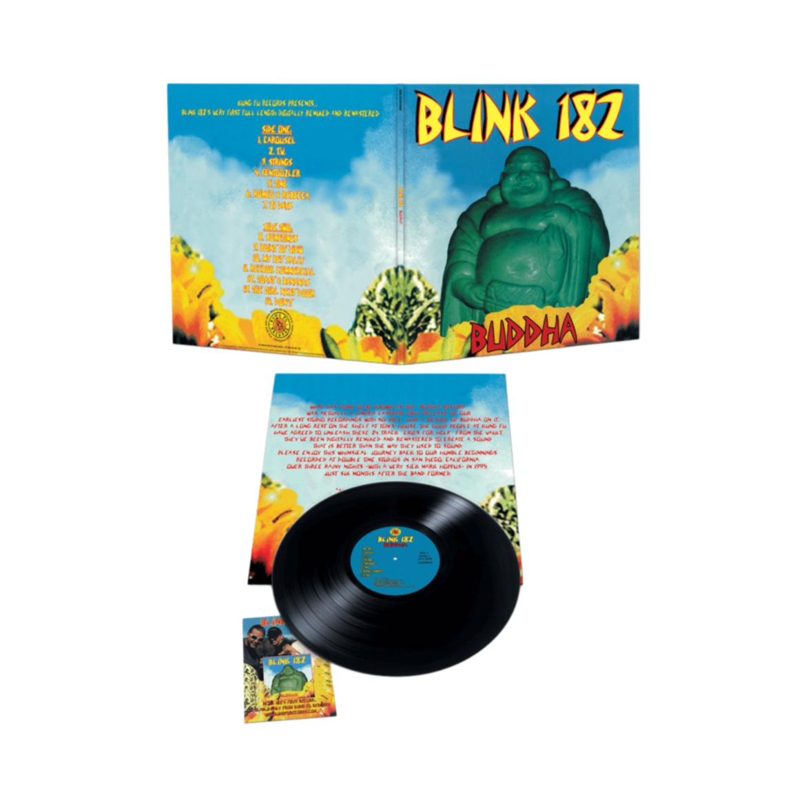 VINILO BLINK-182 - BUDDHA