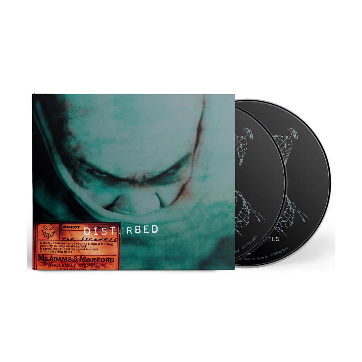 CD DISTURBED - SICKNESS (25TH ANNIVERSARY/2CD)