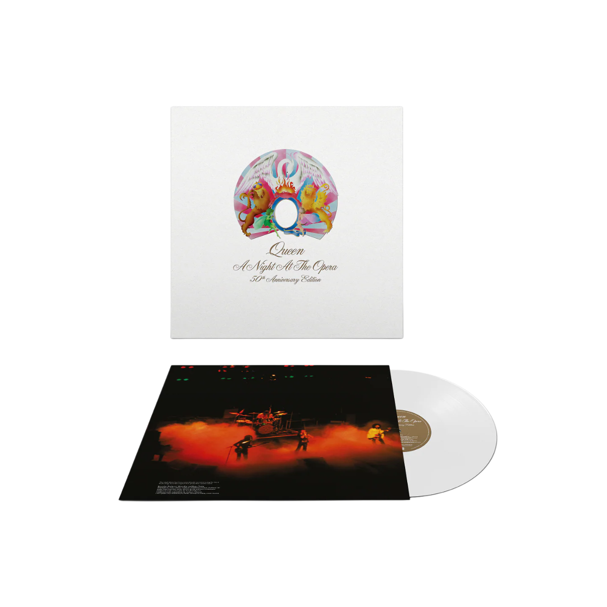 VINILO QUEEN - A NIGHT AT THE OPERA (50TH ANNIVERSARY/CLEAR VINYL)