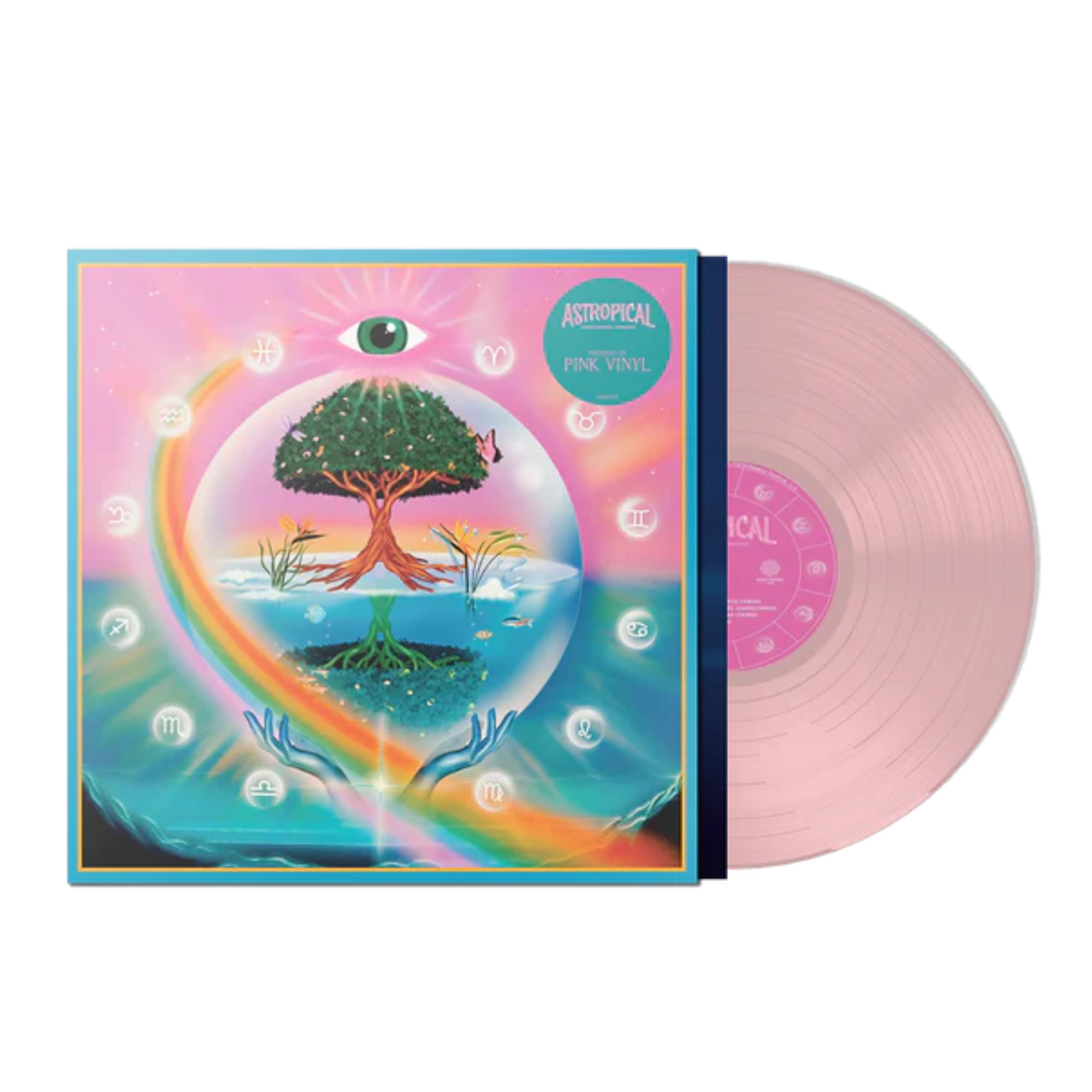 VINILO ASTROPICAL (BOMBA ESTEREO & RAWAYANA) - ASTROPICAL (BABY PINK VINYL)