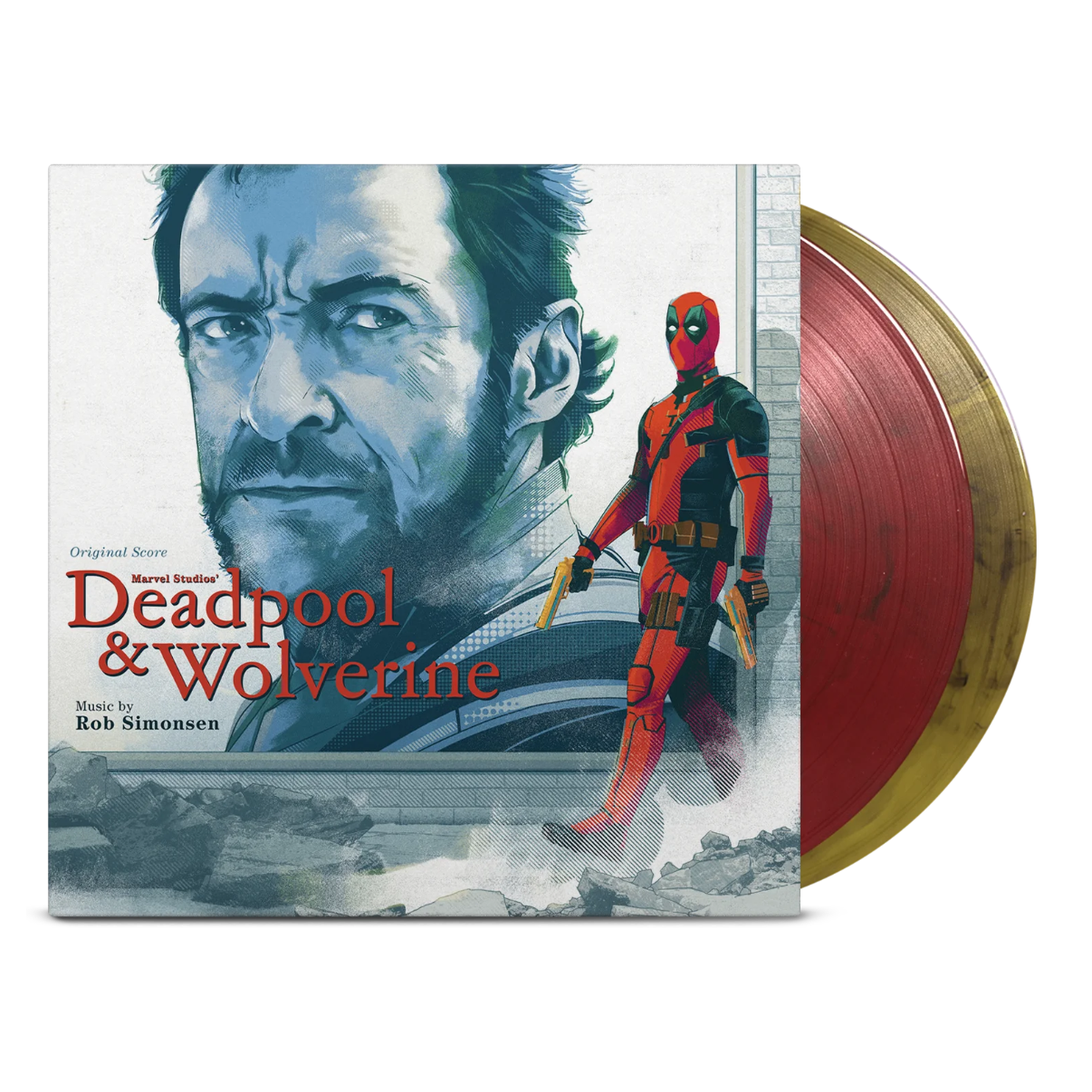 VINILO VARIOUS ARTISTS - DEADPOOL & WOLVERINE SCORE (2LP/ECO RED & ECO CITRUS YELLOW VINYL)