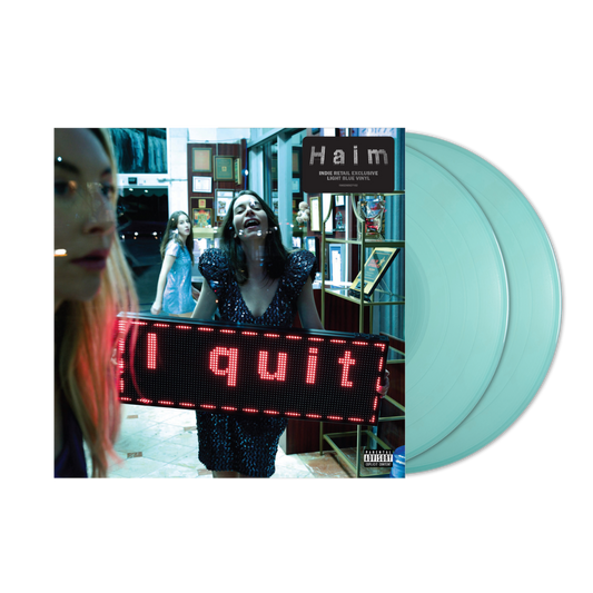 VINILO HAIM - I QUIT (2LP/TRANSLUCENT LIGHT BLUE VINYL)