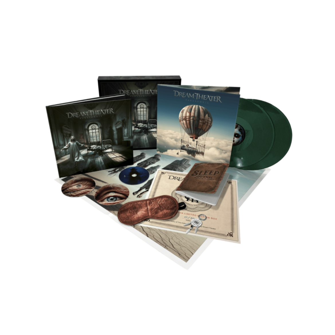 BOXSET DREAM THEATER - PARASOMNIA (DELUXE/2LP/2CD/BLU-RAY)