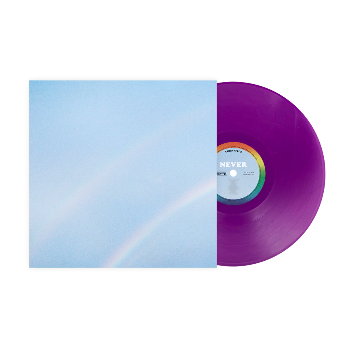 VINILO TURNSTILE - NEVER ENOUGH (BIRDS VINYL) (VIOLET VINYL)