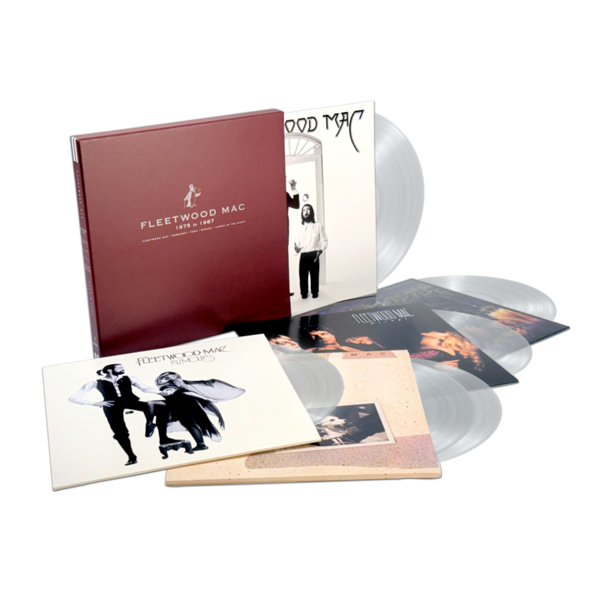 BOXSET FLEETWOOD MAC - FLEETWOOD MAC 1975 TO 1987 (6LP/CLEAR VINYL)