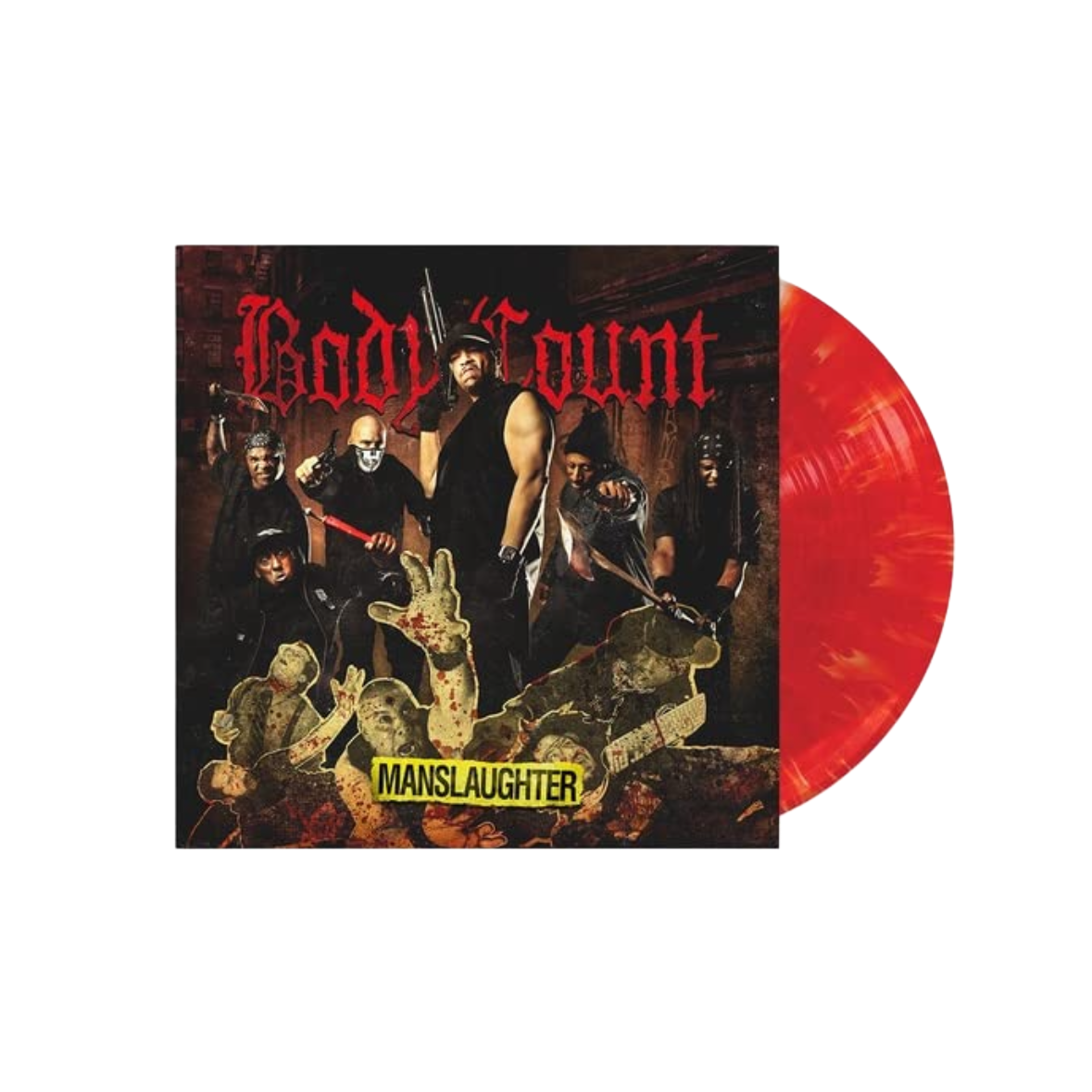VINILO BODY COUNT - MANSLAUGHTER (CLOUDY BLOOD RED/ULTRA CLEAR VINYL)