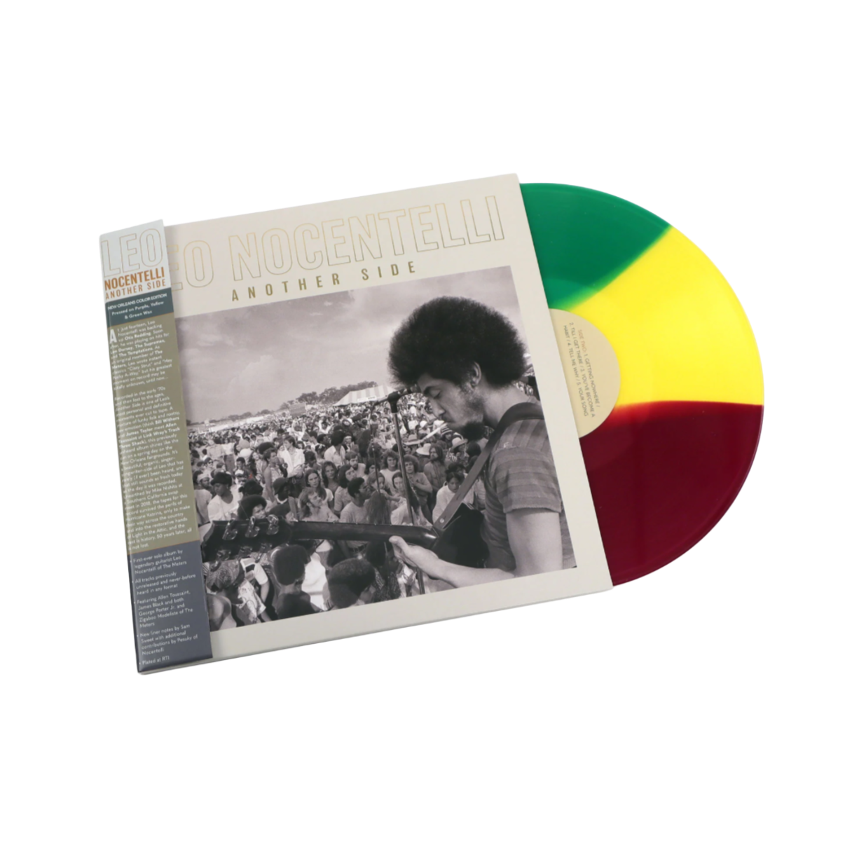VINILO LEO NOCENTELLI - ANOTHER SIDE (PURPLE, YELLOW & GREEN VINYL)