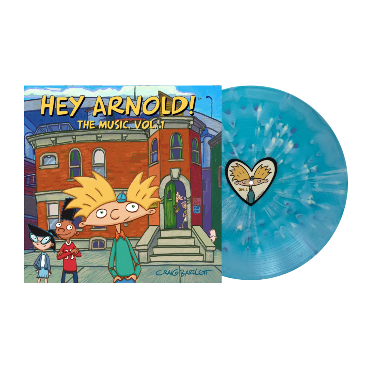 VINILO JIM LANG - HEY ARNOLD! - THE MUSIC VOL.1
