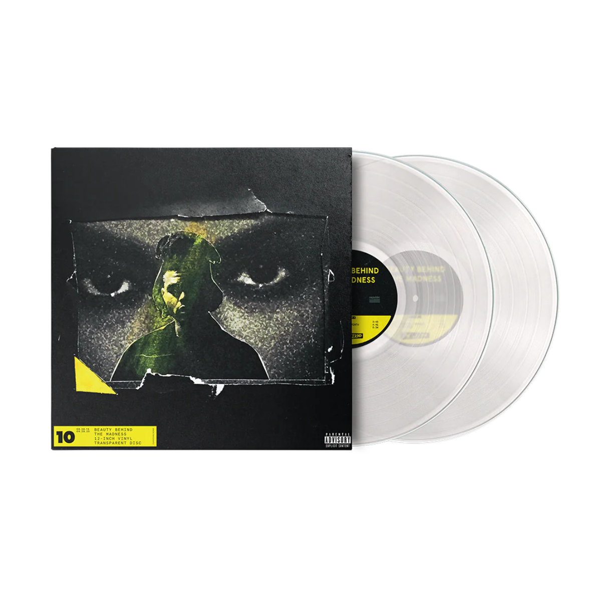 VINILO THE WEEKND - BEAUTY BEHIND THE MADNESS (10TH ANNIVERSARY) (TRANSPARENT VINYL)