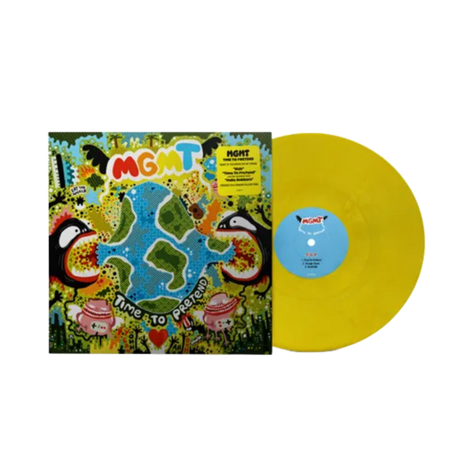 VINILO MGMT - TIME TO PRETEND (20TH ANNIVERSARY/EP/BANANA YELLOW VINYL)