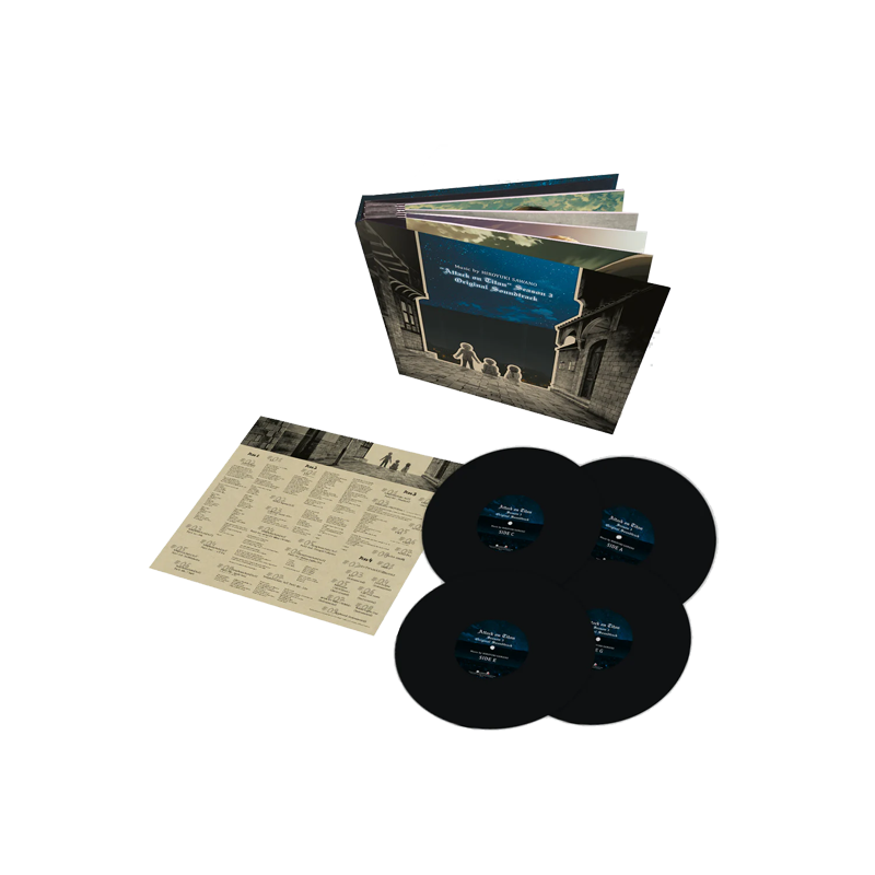 VINILO HIROYUKI SAWANO - ATTACK ON TITAN SEASON 3 OST (DELUXE EDITION) (BOXSET 4LP)