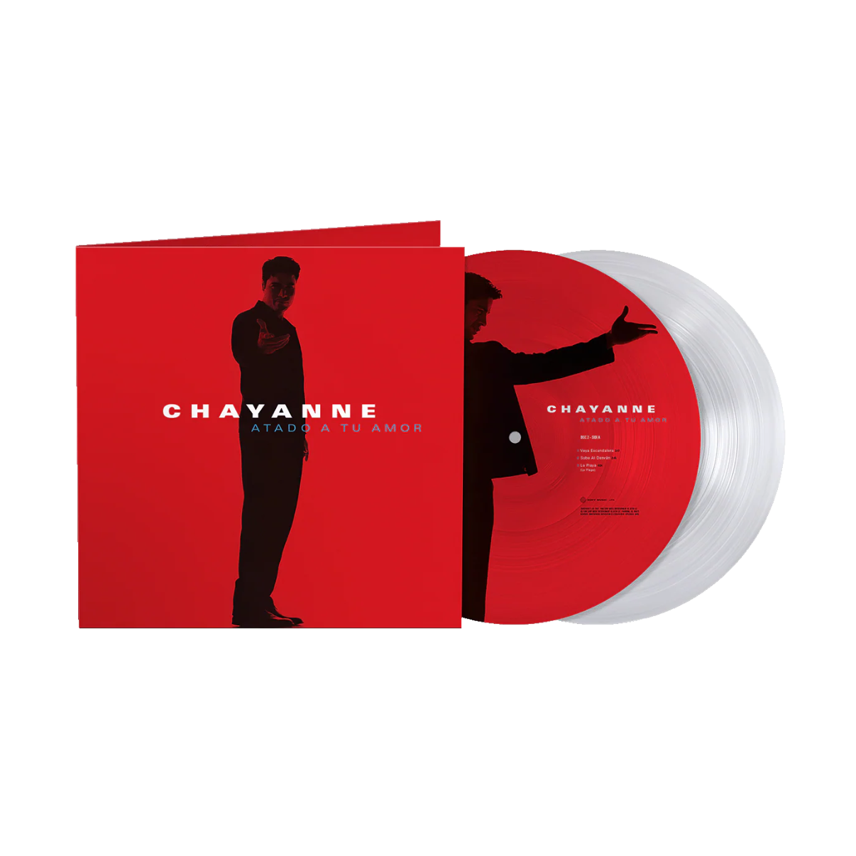 VINILO CHAYANNE - ATADO A TU AMOR (ULTRA CLEAR VINYL/PICTURE DISC/2LP)