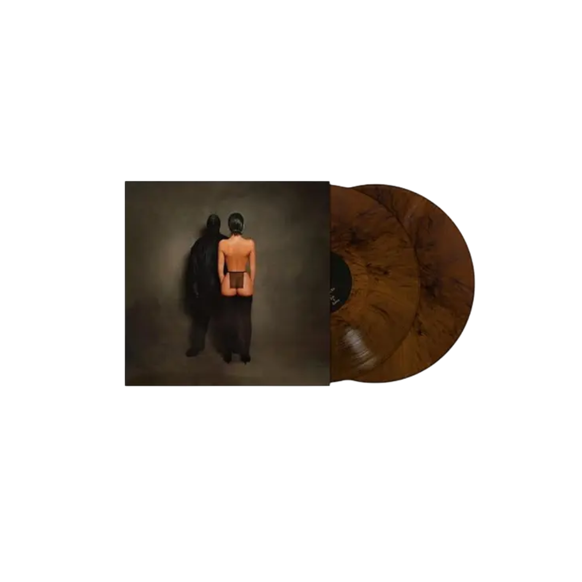 VINILO YE (KANYE WEST) & TY DOLLA SIGN - VULTURES 1 (2LP/BROWN/BLACK MARBLE VINYL)