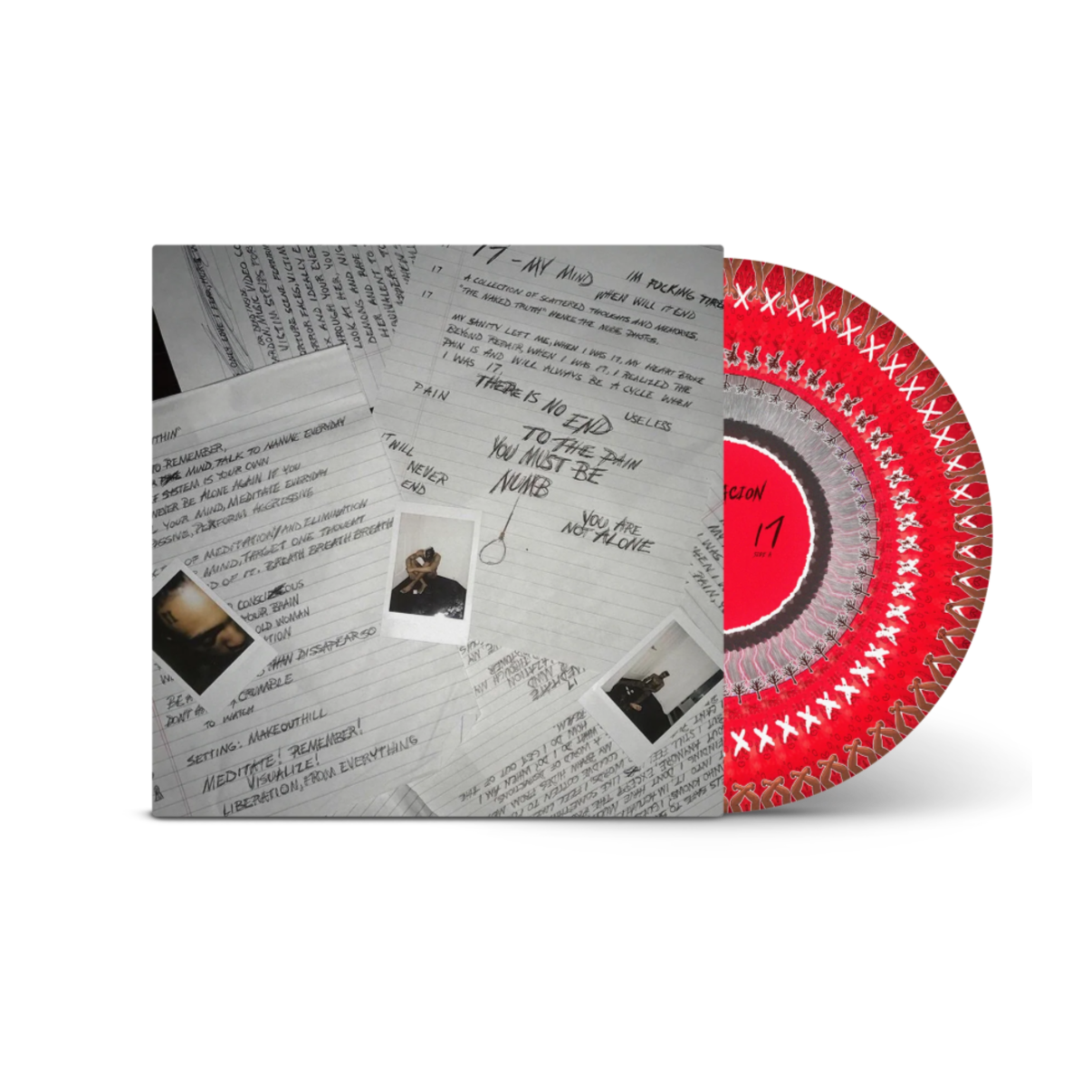 VINILO XXXTENTACION - 17 (ZOETROPE PICTURE DISC)