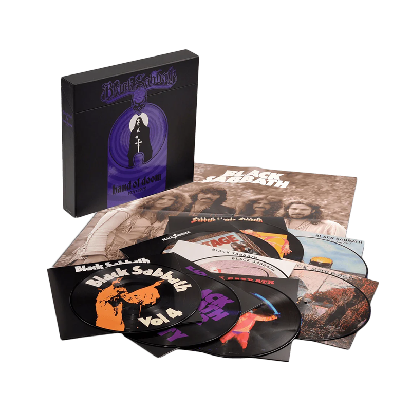 BOXSET BLACK SABBATH - HAND OF DOOM 1970-1978 (8 LP)