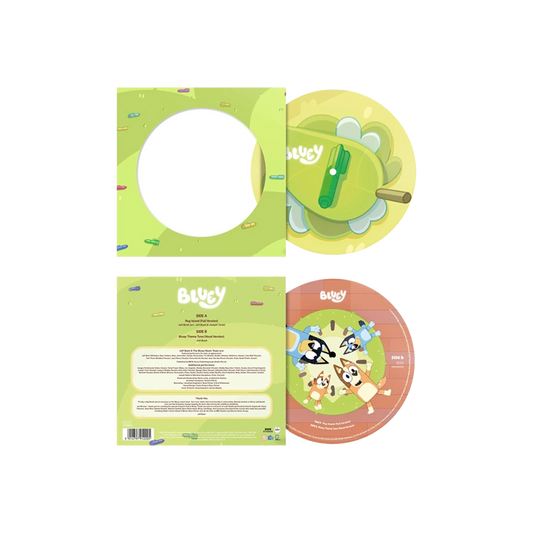 VINILO VARIOUS ARTISTS - BLUEY - RUG ISLAND / BLUEY THEME TUNE (7INCH PICTURE DISC) (RSD BLACK FRIDAY 2024)