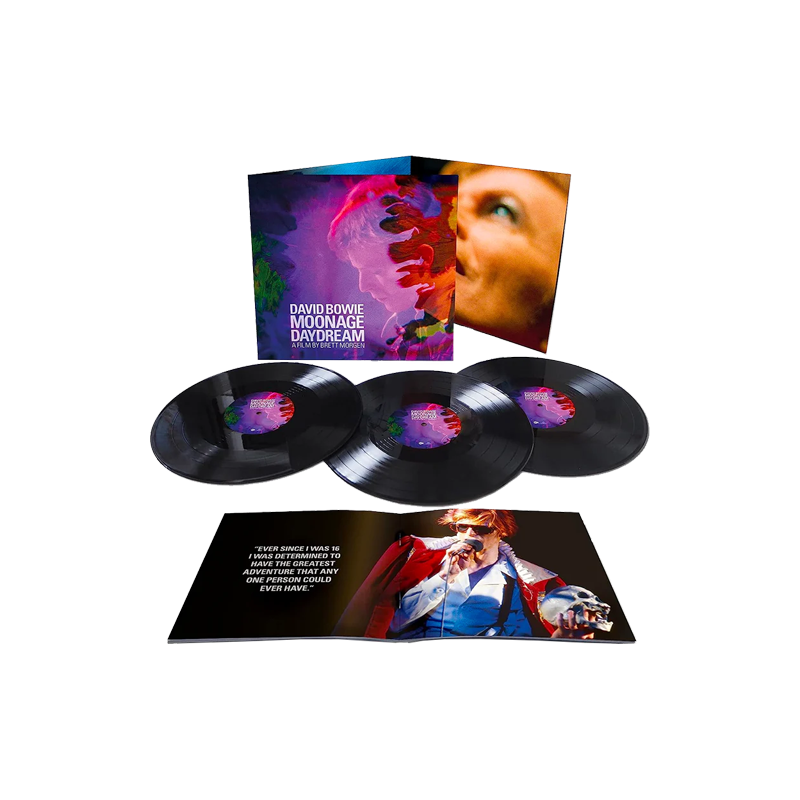 VINILO DAVID BOWIE - MOONAGE DAYDREAM A BRETT MORGEN FILM (3 LP)