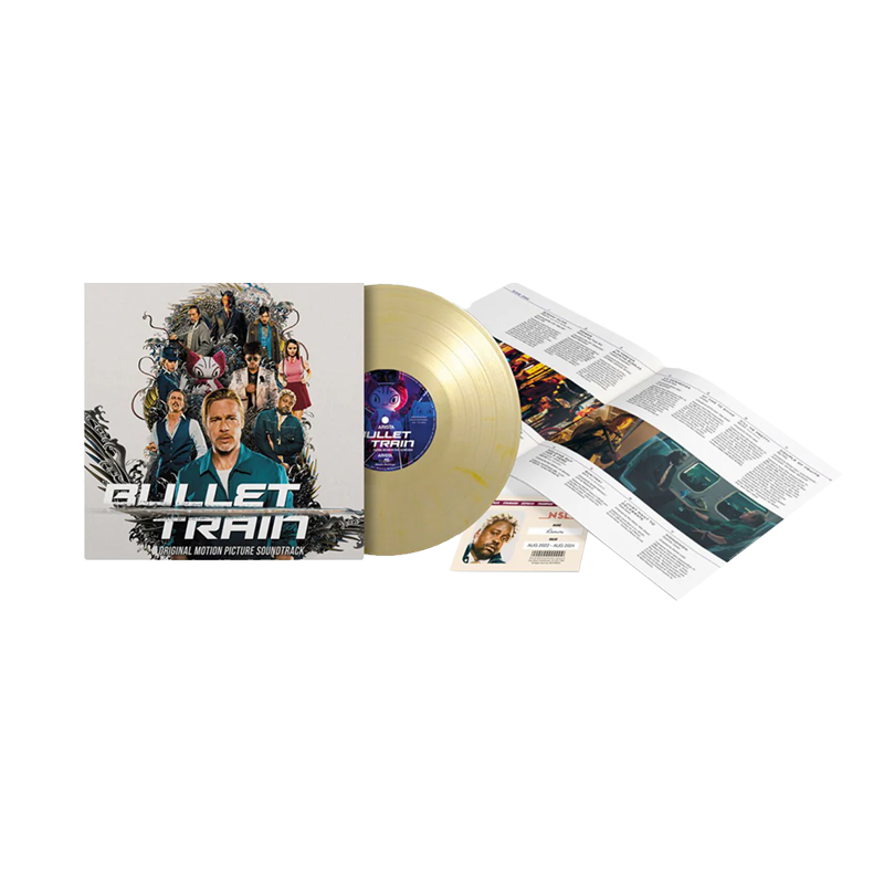 VINILO VARIOUS ARTISTS - BULLET TRAIN (LEMON VINYL)